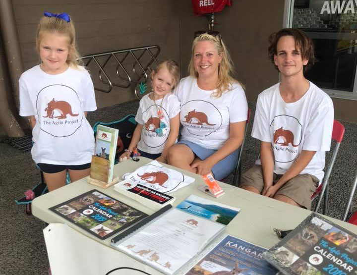 Successful market stall to raise awareness about the issues our wallaby population is facing