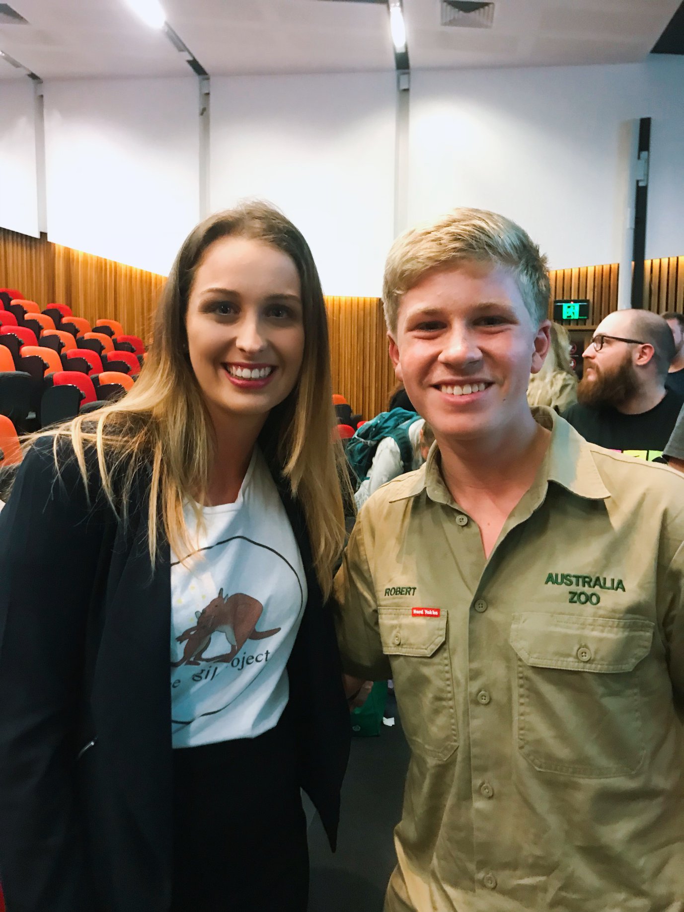 Our Project Manager was fortunate enough to attend the Steve Irwin Memorial Lecture at the University of Queensland, St Lucia