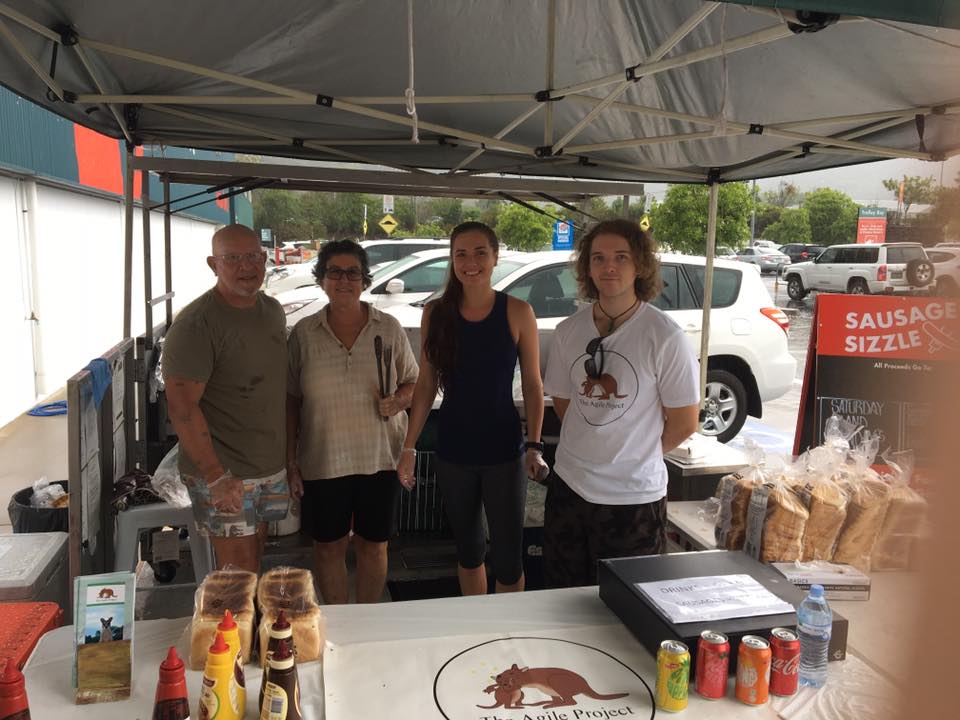 We raised almost $1500 from a Bunnings Sausage Sizzle